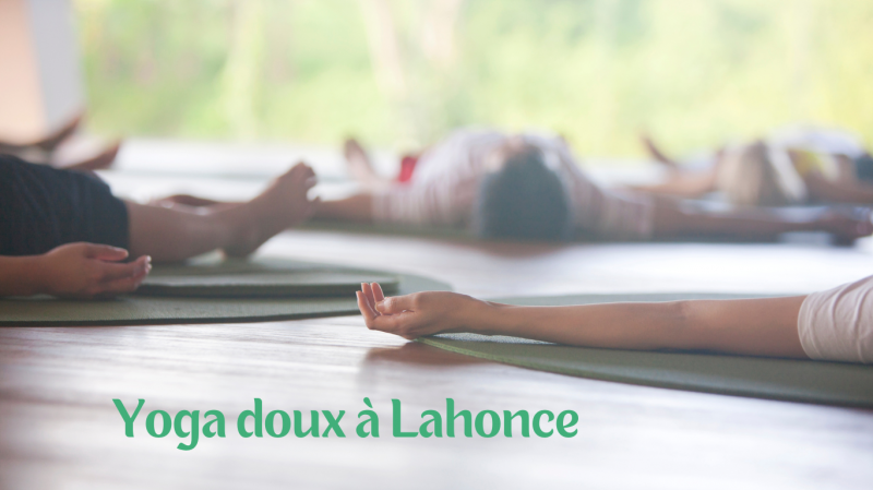 cours de yoga débutant lahonce